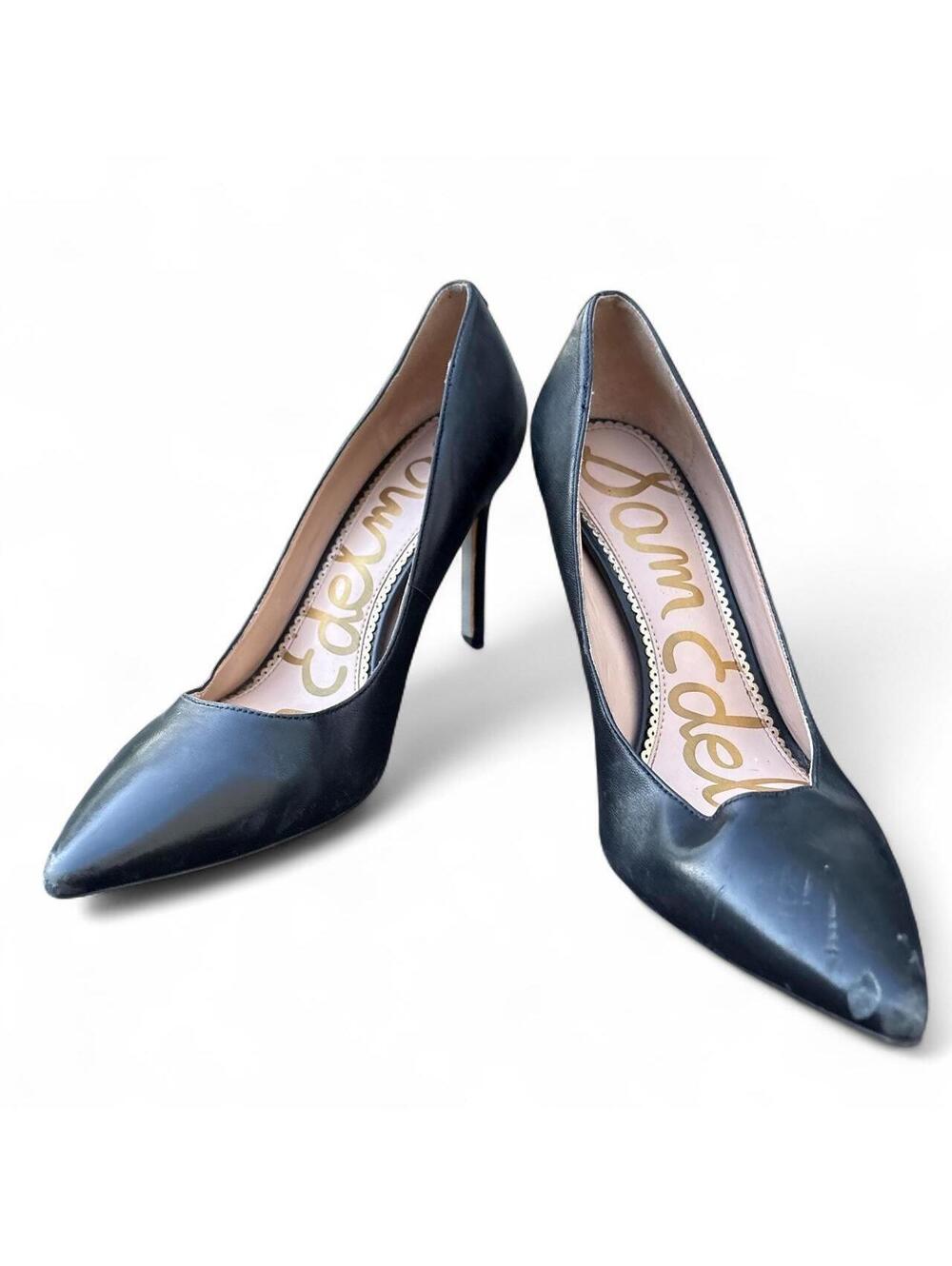 Sam Edelman Women's Black Pointy Pumps